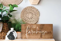 Welcome SVG, Welcome to Our Farmhouse SVG Product Image 2