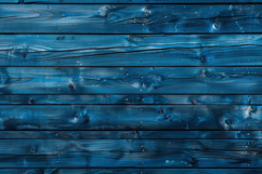 Blue Wooden Background Wallpaper Product Image 1