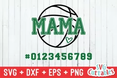 Basketball SVG | Basketball Mama SVG | Shirt Design Product Image 2