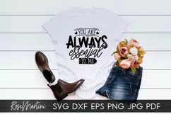 You Are Always Essential To Me SVG Mothers Day Quarantine Product Image 6