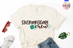 Shenanigan crew - St. Patrick's Day SVG EPS DXF PNG Product Image 2