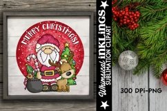 Merry Christmas Santa Sublimation Clipart Product Image 1