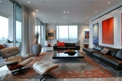 Modern living room with city view Product Image 1