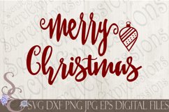 Merry Christmas with Ornament Product Image 1