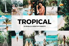 20 Tropical Lightroom Presets and LUTs Product Image 1