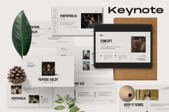 Papiere Goldy Creative Keynote Product Image 1