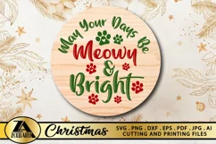 Christmas Ornament SVG PNG EPS DXF Animal Ornaments SVG Product Image 1