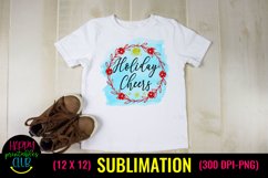 Holiday Cheers Sublimation I Christmas Sublimation Design Product Image 2