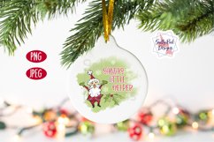 Santa&#039;s Little Helper PNG, Christmas Sublimation File Product Image 2