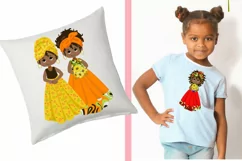 African American Fashion girls clipart Product Image 3