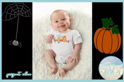 Baby's First Halloween Holiday SVG DXF EPS PNG files Product Image 2