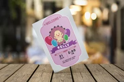 Baby Shower SVG PNG JPEG DXF Crafters SVG - Baby Birth Product Image 2