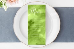 Olive Green Watercolor Papers Product Image 4