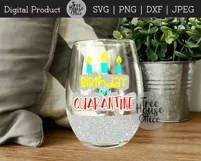 Birthday Social Distancing Quarantine Bday SVG PNG JPEG DXF Product Image 2
