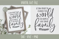 If You Want To Change The World - SVG Cut File Product Image 1
