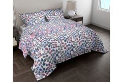 4 floral watercolor patterns, digital paper Product Image 2