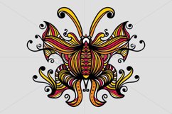 Symmetrical Linear Butterfly Product Image 1