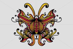 Symmetrical Linear Butterfly Product Image 1