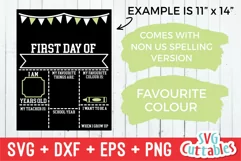 First Day of School, Last Day of School|svg Product Image 2