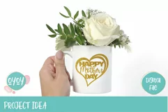 Mothers Day SVG| Mothers Day Cake Topper| Mothers Day Gift Product Image 3