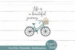 Life is a beautiful journey - SVG, Sublimation, Printable Product Image 4