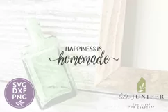 Happiness Is Homemade SVG Files, Farmhouse SVG Product Image 2