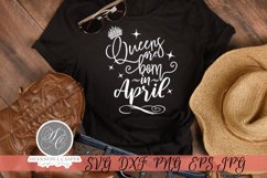 Queens are born in... SVG PNG Product Image 25