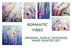 Romantic vibes. original acrilic paintings Product Image 1