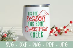 Christmas SVG - Tis the Season for Christmas Cheer SVG Product Image 1