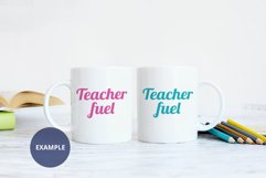 2 Teacher mugs mockup, Back to school Double Mugs mockup Product Image 2