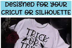 TRICK OR TREAT - A Smooth Cutting Halloween Cricut File Product Image 2