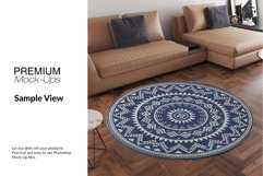 3 Types of Carpets in Living Room Mockup Set Product Image 9