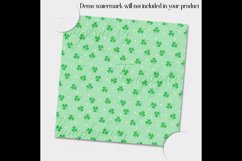 100 Seamless Clover Leaf St Patrick&#039;s day Digital Papers Product Image 3