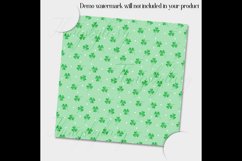 100 Seamless Clover Leaf St Patrick's day Digital Papers Product Image 3