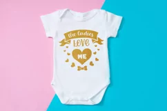 Kids Valentines SVG, Valentines baby SVG, valentine quotes Product Image 3