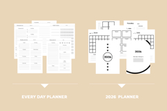 99 Canva Planner Pages | Editable Planner Bundle Product Image 2