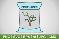 Vector Fertiliizer Icon Product Image 1