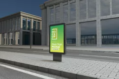 Mupi Billboard mockup template Product Image 1