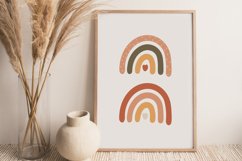 Boho Rainbow PRINT, Nursery Wall Art Product Image 1