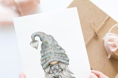 Woodland Boho Gnome Watercolor Clipart Product Image 9