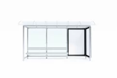 Bus Stop with 2 Sign Mockup Product Image 2