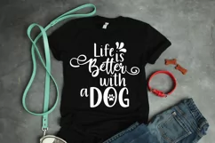 Life is Better with a Dog SVG Cut File - Dog SVG File Product Image 2