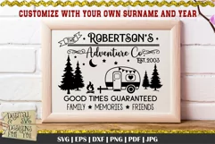 Adventure Co. | Camper SVG | Camp sign SVG| Camping SVG Product Image 1
