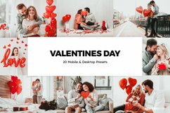 20 Valentines Day Lightroom Presets &amp; LUTs Product Image 1