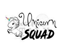 Unicorn Squad-svg,dxf,png,jpg-Instant Digital Download Product Image 1