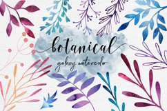 Galaxy Watercolor Plants Product Image 1
