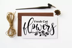 Fresh Cut Flowers Fresh Flowers svg Flowers Wall Decor SVG Product Image 2