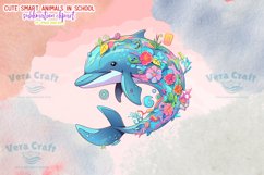 Cute Smart Animals Sublimation Clipart Product Image 9