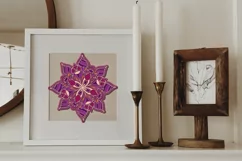 3D Layered Mandala svg 3D Papercut SVG Yoga design Product Image 2