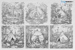 Procreate, whimsical colouring projects, forest adventures Product Image 2